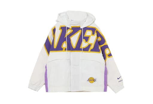 Nike x Ambush NBA Collection Lakers Jacket White/Purple/Gold (FW20)