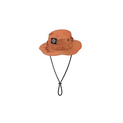 Supreme x Stone Island Camo Boonie Hat Coral (SS19)