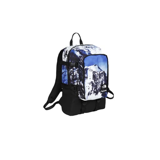 Supreme x The North Face Mountain Expedition TNF Backpack Blue White (FW17)