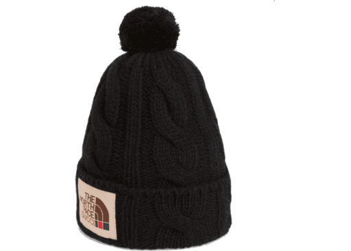 Luxury Gucci x The North Face Beanie Black (SS21)