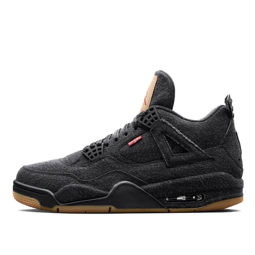 Air Jordan x Levi's 4 Denim Levis Black/Black (With Levis Tag) (2018)