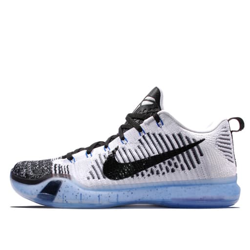 Nike Kobe 10 Elite Low HTM Shark Jaw (White Black)