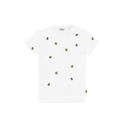 Kaws x Dior Embroidered Bee T-Shirt White (SS19)