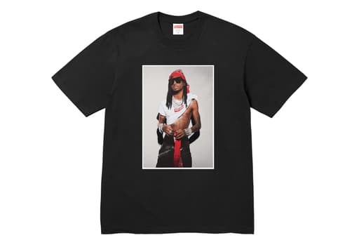 Supreme Playboi Carti Tee 'Black' (FW25)