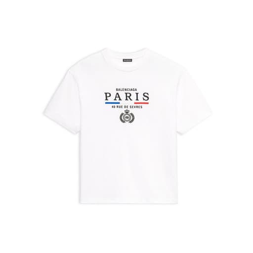 Balenciaga T-Shirt Tee 'Paris' White (2019)