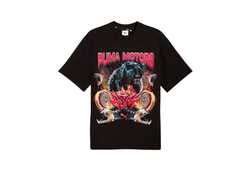 PUMA x ASAP Rocky Motors T-Shirt 'Black' (2025)