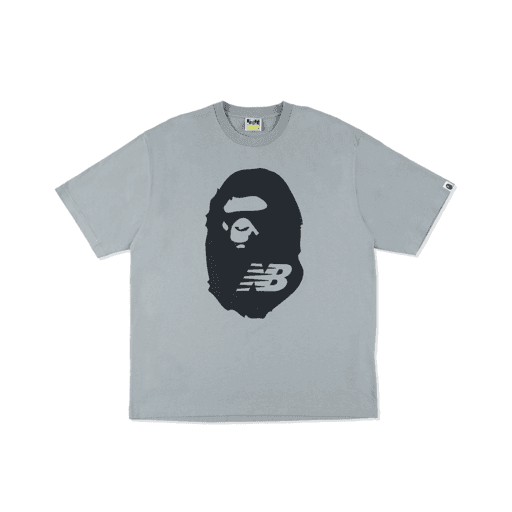 Bape x New Balance Ape Head Tee Grey (SS21)