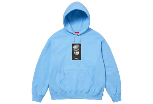 Supreme Soup Can Hooded Sweatshirt Light Blue (SS24)