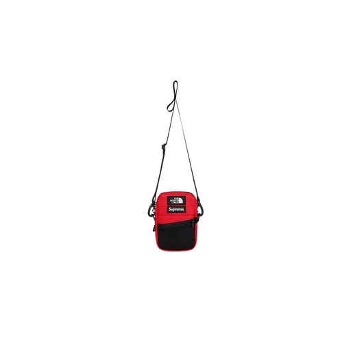 Supreme x The North Face Leather Shoulder Bag Red (FW18)