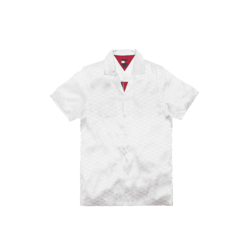 Kith Kith x Tommy Hilfiger Satin Camp Shirt White (SS19)