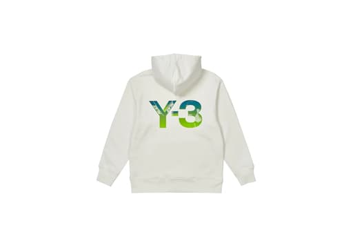Palace Y-3 Logo Hoodie White (FW22)