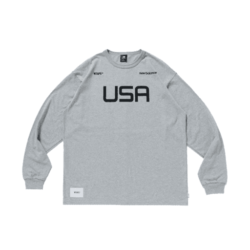 Wtaps x New Balance Academy L/S T-shirt Heather Grey (FW21)