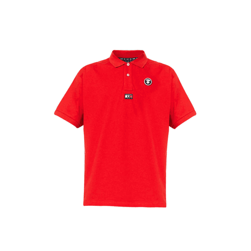 Tommy Hilfiger x AAPE Cotton Polo Shirt Red (SS20)