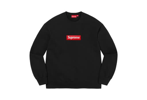 Supreme Box Logo Crewneck Black (2022)