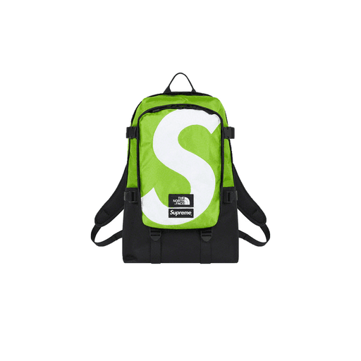 Supreme x The North Face S Logo Expedition Backpack Lime (FW20)