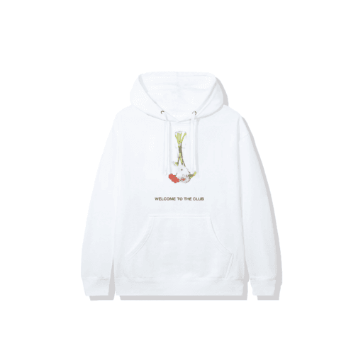 Anti Social Social Club Hello Goodbye Hoodie White (SS21)