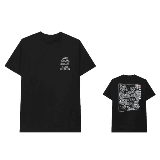 Anti Social Social Club Up To You Black T-Shirt Tee (SS20)