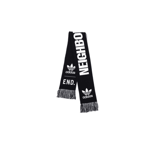 Neighborhood x END x adidas Supporters Scarf Black/White (SS21)
