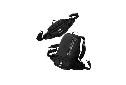 Supreme x The North Face® Trekking Convertible Backpack + Waist Bag Black (SS22)