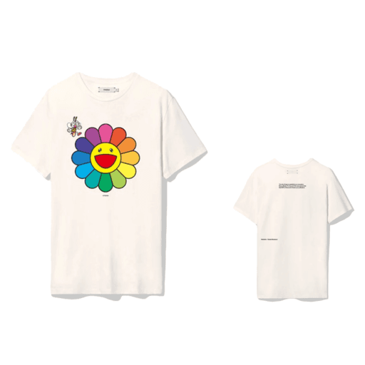 Takashi Murakami x PANGAIA Flower T-Shirt Off White (SS20)