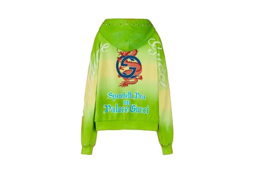 Gucci x Palace Studded and Embroidered Tie-Dye Sweatshirt Green (FW22)