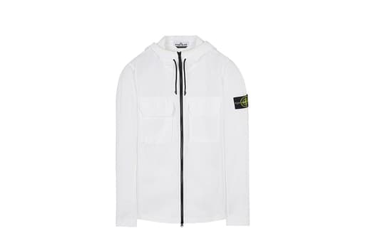 Stone Island 'Old' Treatment White (SS22)
