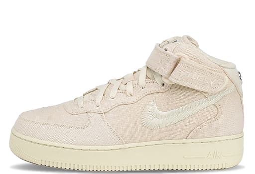 Nike x Stussy Air Force 1 Mid 'Fossil' (2022)