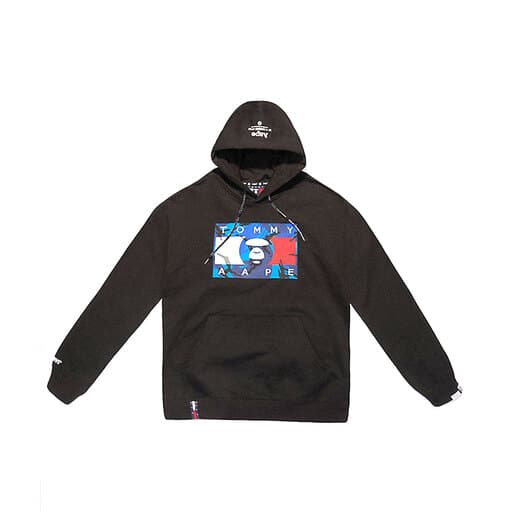 Tommy Hilfiger x AAPE Hoodie Black (2022)