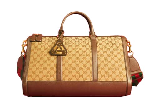 Gucci x Palace Triferg Canvas GG-P Duffle Bag Beige (FW22)