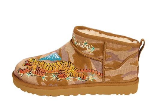 UGG x Palace Classic Ultra Mini Camouflage 'Brown' (2024)