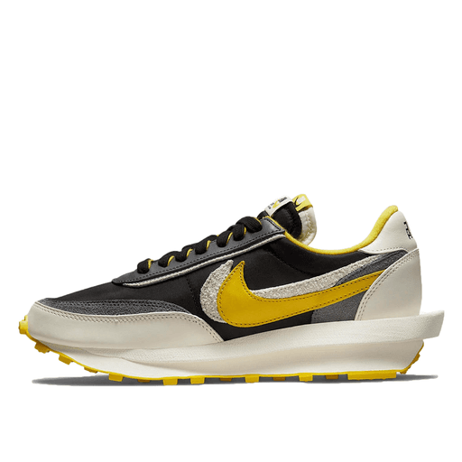 Nike x sacai x UNDERCOVER LDWaffle 'Black Bright Citron' (2021)