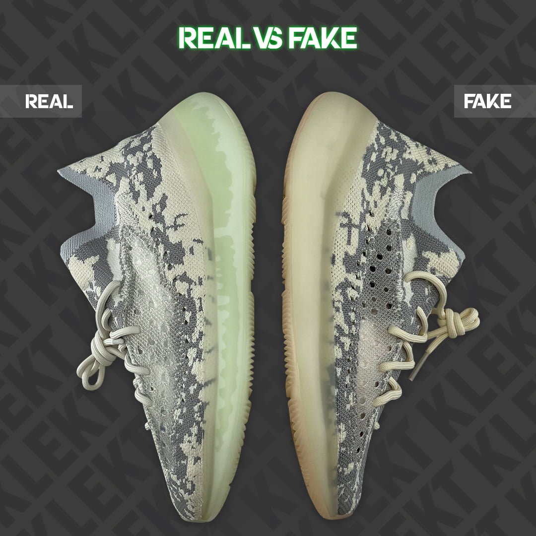 adidas Yeezy Boost 380 Alien Real vs Fake Reveal