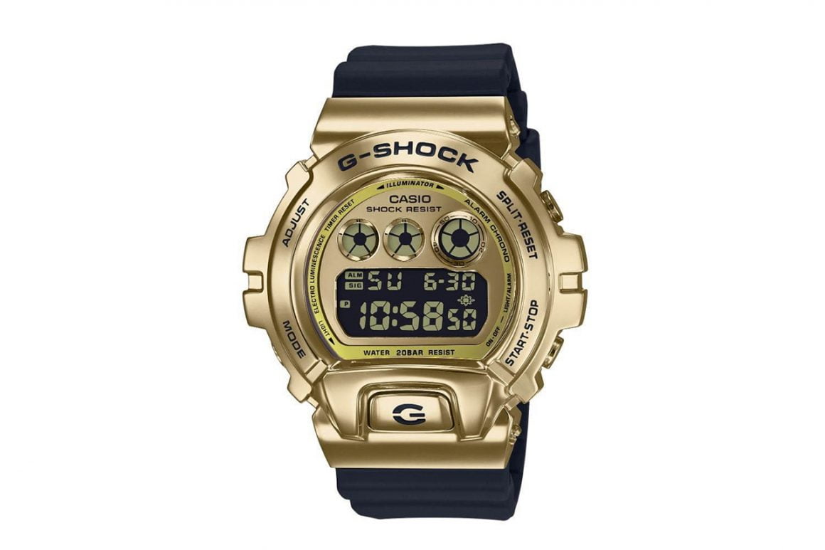 Casio G-Shock GM 6900 25th Anniversary Gold