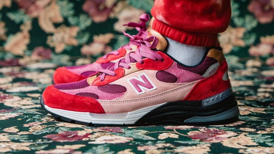 Dont Be Mad Joe Freshgoods x New Balance No Emotions Are Emotion 992 On Foot