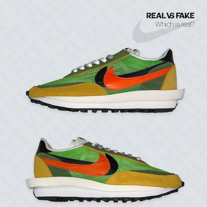 How to Spot a Fake sacai x Nike LDWaffle 