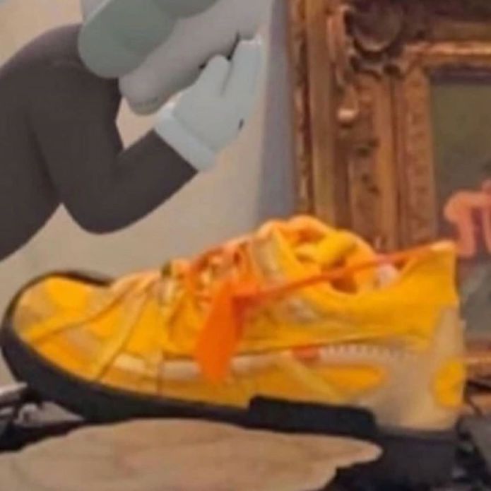 Off-White x Nike Rubber Dunk Yellow