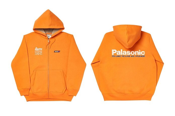 Palace Palasonic sudadera con capucha naranja