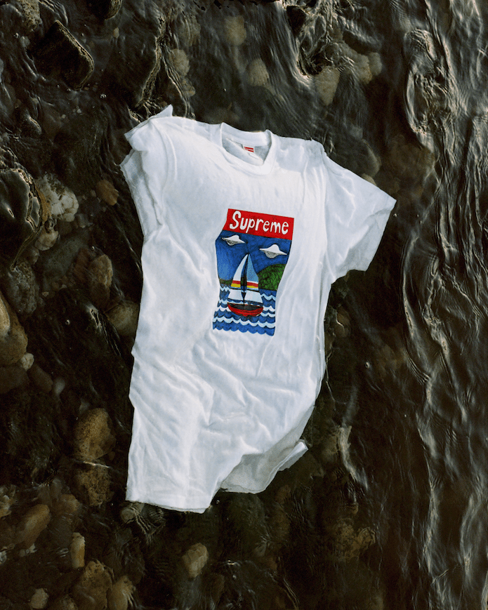 Supreme SS20 Camisas Gráficas Barco