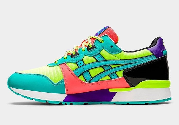 ASICS Gel Lyte Neon Seaglass Safety Yellow 2
