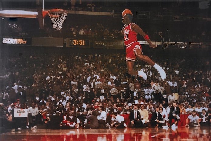 Michael Jordan 1988 Dunk