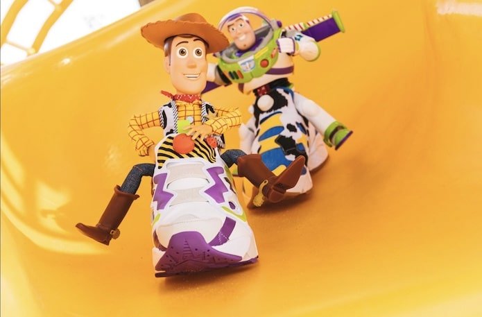 Bait x Toy Story x Reebok Instapumo Fury OG Woody and Buzz 2-min
