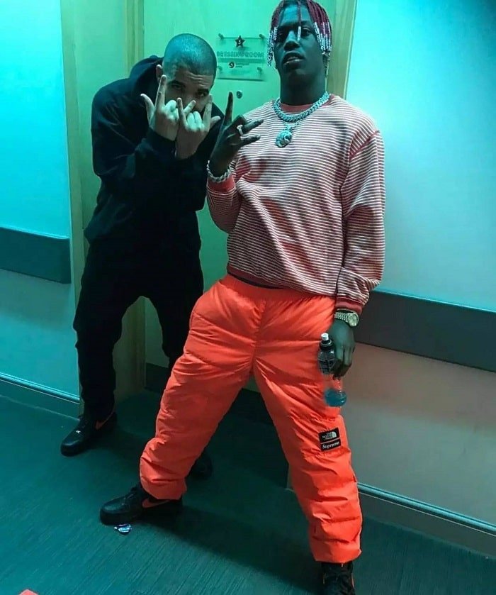 Lil Yachty Wearing the VLONE x Nike Air Force 1 Drake Wearing the VLONE x Nike Air Force 1-min
