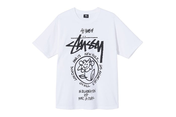Stussy 40th Anniversary World Tour Camiseta 14