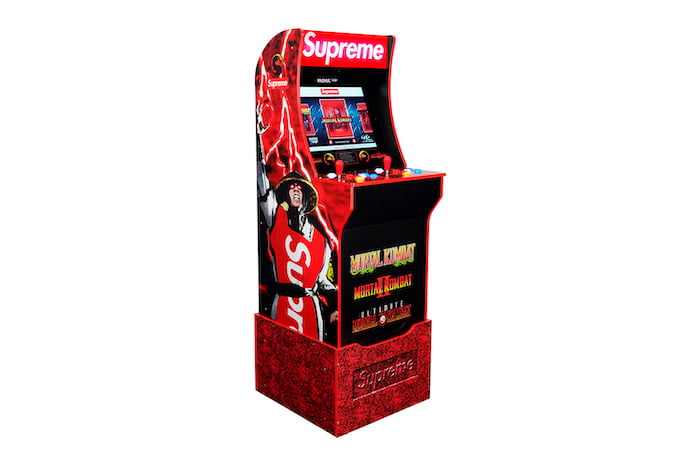 Supreme x Mortal Kombat Arcade1Up Machine