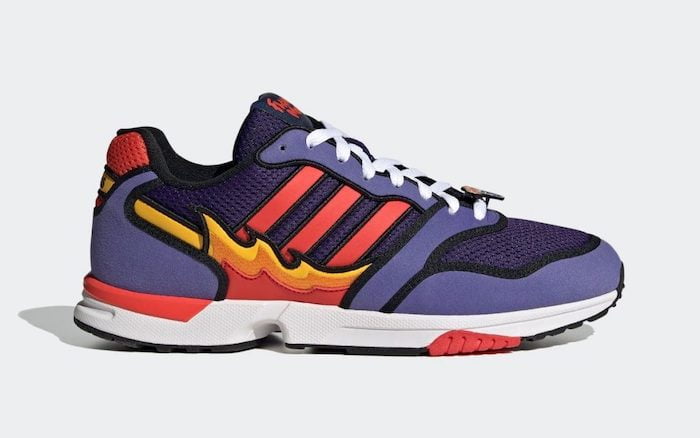 The Simpson x adidas ZX1000 Flaming Moes 6