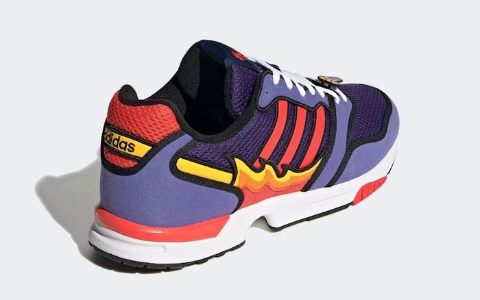 The Simpson x adidas ZX1000 Flaming Moes 7