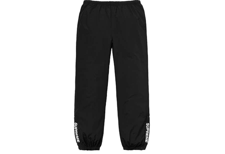 Pantalón supremo de calentamiento negro (FW18)
