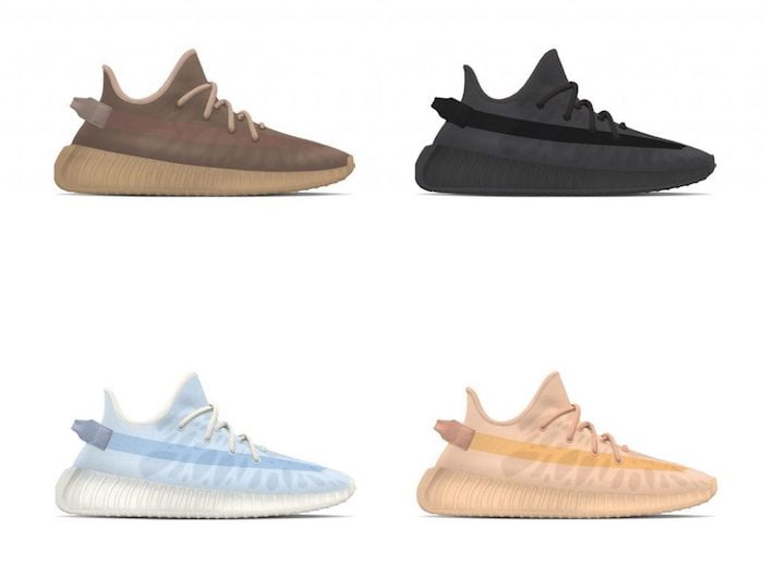 adidas Yeezy Boost 350 V2 Monofilament Pack 4