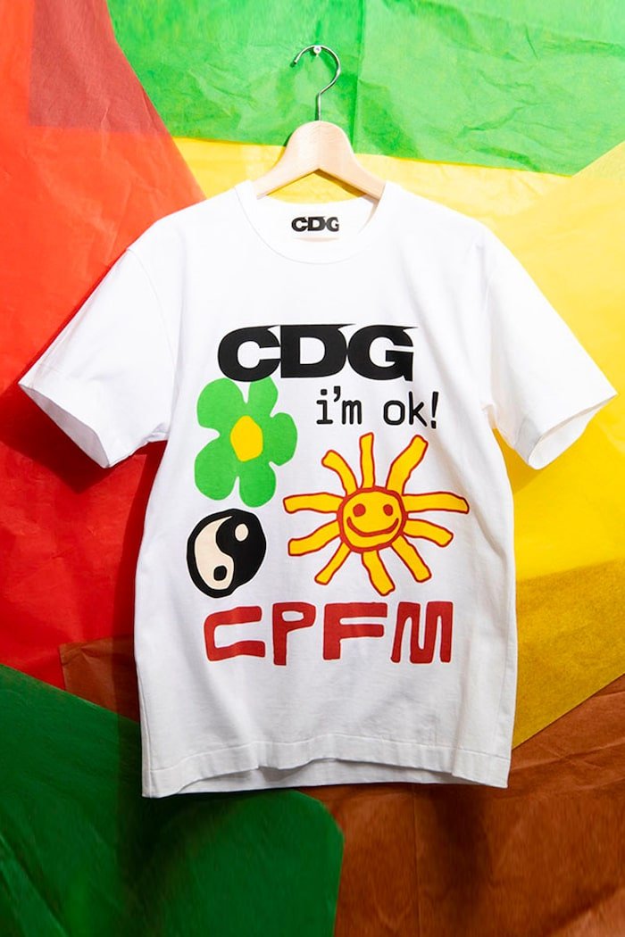 CDG x CPFM Im OK Camiseta Colección 1 min